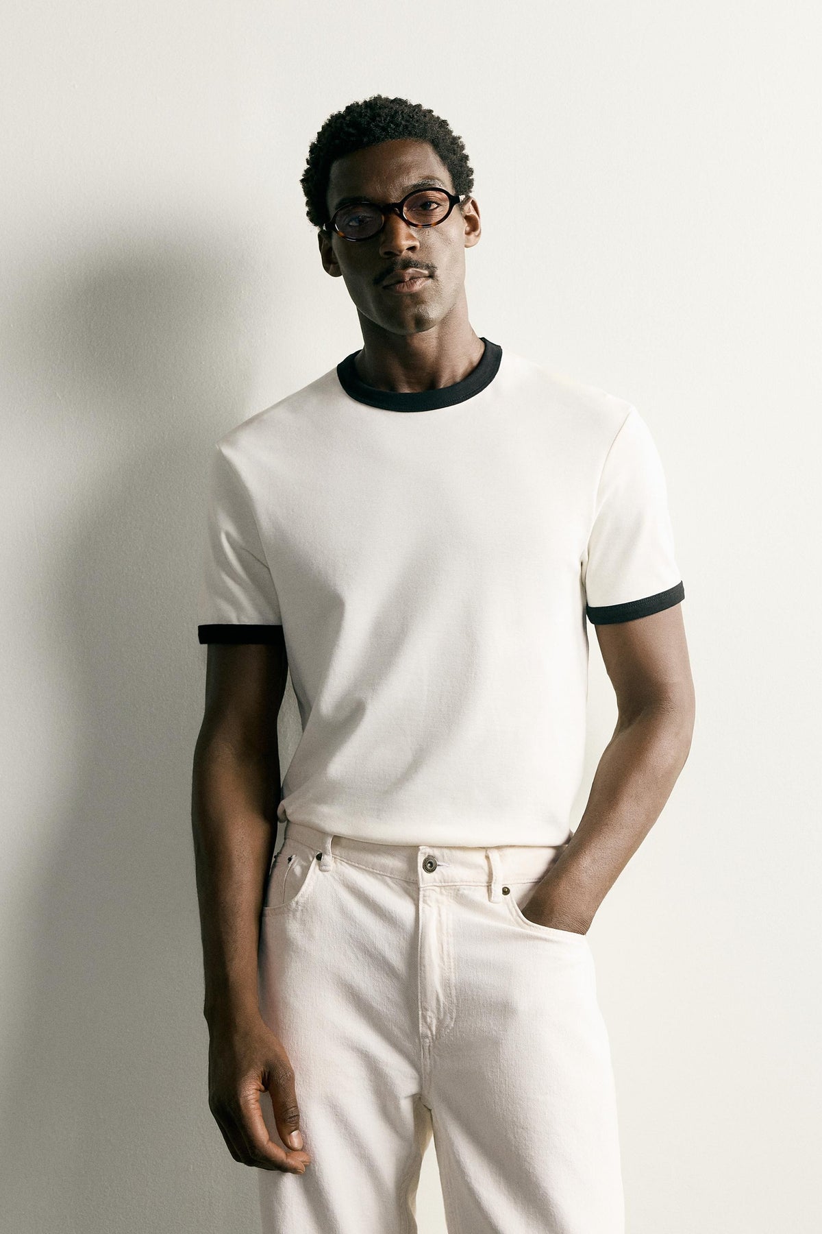 T-SHIRT EN COTON SIGNATURE